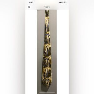 Super Handsome Blue & Gold Tie